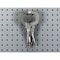 Triton Products 2-5/8 In. I.D. Steel Closed Hammer/Pliers Holder for LocBoard 3 Pack 56140 - alternate 5